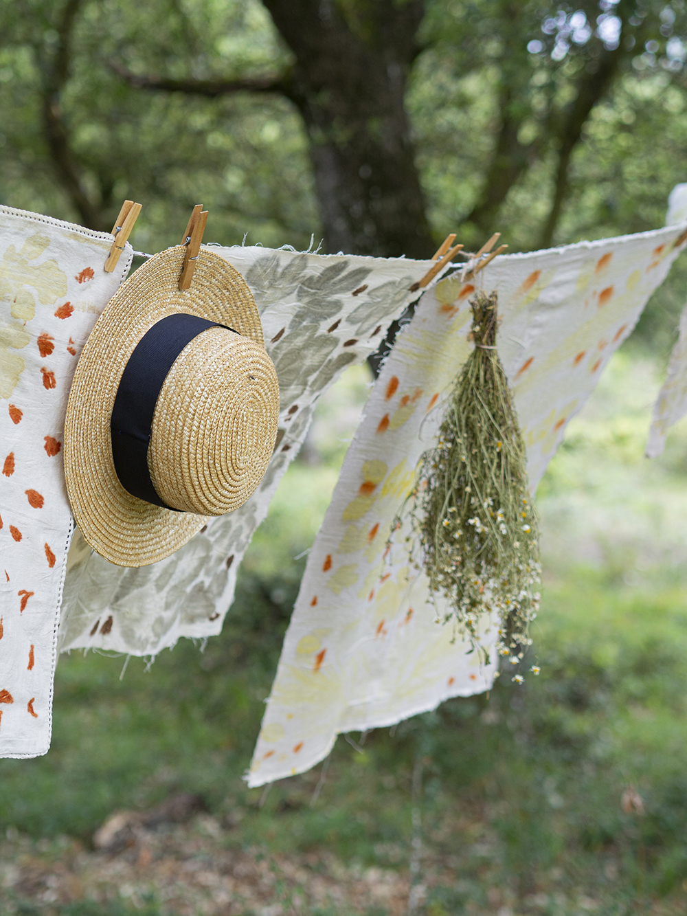 DIY Estampación botánica en tela27